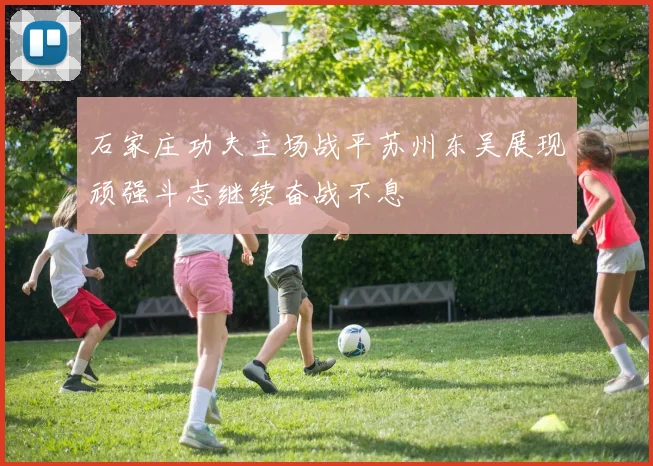 石家庄功夫主场战平苏州东吴展现顽强斗志继续奋战不息